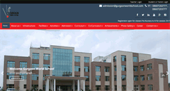Desktop Screenshot of gurgaonworldschool.com